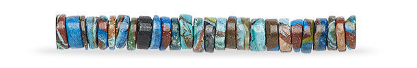 Rainbow Calsilica Gemstone Beads